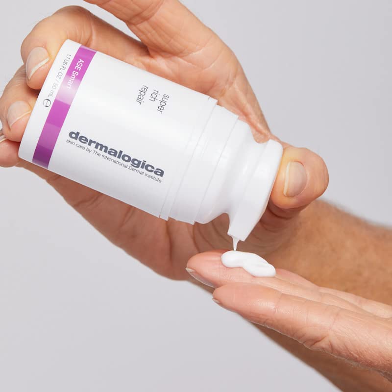 Dermalogica Super Rich Repair Anti-Aging Super-Concentrated Face Moisturizer - Help Replenish Skin's Natural Moisture Levels